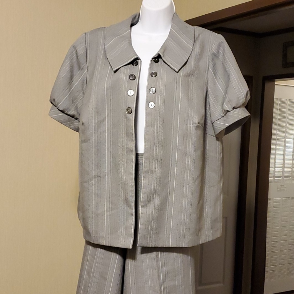 Plus size business suit